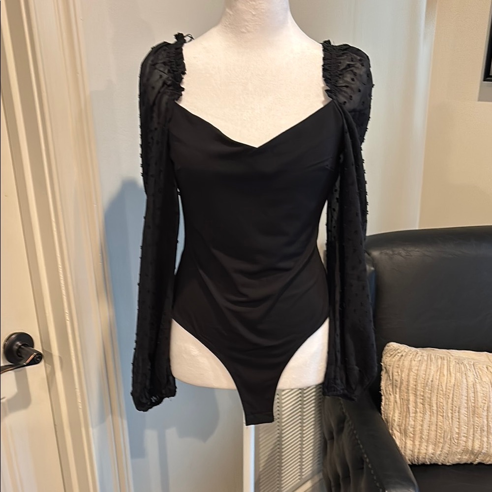 Elegant Black Women's Top